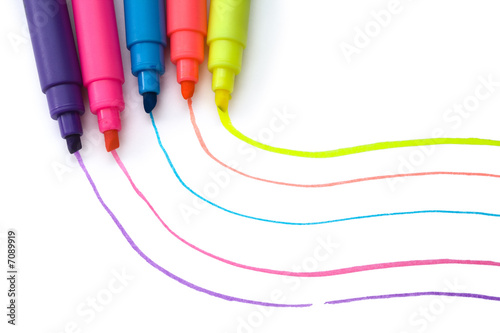 Photo: Highlighter pens 2 Highlighter pens 2