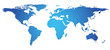 Highly detailed World Map, manualy traced from domain public map Highly detailed World Map, manualy traced from domain public map