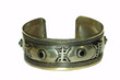 Bracelet métal et pierres semi precieuse