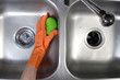 Cleaning Kitchen Sink Cleaning Kitchen Sink