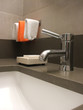Bathroom Still Life: Modern Faucet and Sink