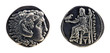 Greek silver tetradrachm from Alexander the Great Greek silver tetradrachm from Alexander the Great