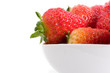 fragole con vaschetta macro