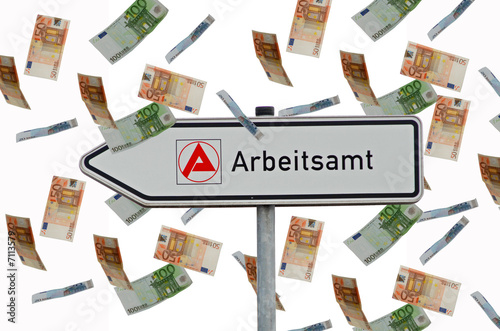 Geld vom Arbeitsamt