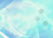 blue wave on abstract background