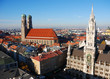 München Rathaus und Frauenkirche
