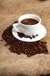 black coffee and brown sack