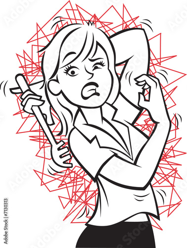 Illustration: Crazy Itch Crazy Itch