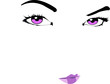 Visage de femme