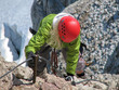 woman climbing on ferrata 4