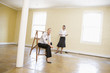 Photo: Two businesswomen looking at new office space Two businesswomen looking at new office space