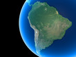 South America as seen from space South America as seen from space