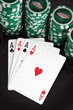 AS, Poker