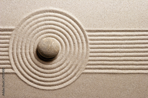 Photo: Zen garden Zen garden