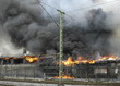 Foto: Vollbrand einer Lagerhalle! Feuerwehr im Einsatz! Vollbrand einer Lagerhalle! Feuerwehr im Einsatz!
