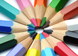 coloured pencils