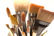Bunch of artists paintbrushes Bunch of artists paintbrushes