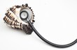 shell with stethoscope