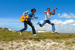 musiciens acrobatiques