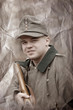 German soldier. WWII reenacting