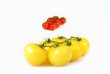 tomates jaunes et rouges détourées