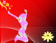 dancing girl