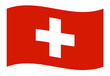 schweiz fahne welle
