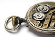 Old pocket watch mechanism