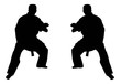 Two Kung-fu mans