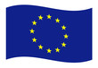 eu europa fahne welle 