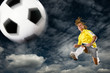 Soccer lady