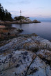 point atkinson lighthouse after sunset