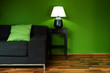 Photo: Green room with sofa Green room with sofa