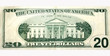 Twenty Dollar Note back side Twenty Dollar Note back side