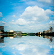 Photo: Blue sky in yekaterinburg Blue sky in yekaterinburg