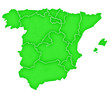 Carte Espagne Grain de Verdure Carte Espagne Grain de Verdure