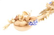 hand made garnish dried flowers on spoon hand made garnish dried flowers on spoon