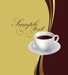 coffe with background