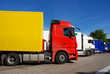 LKW auf Rastplatz