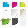 Vector - Big collection of paper message set 