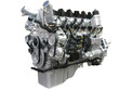truck engine isolated
