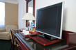 LCD tv in the hotel room LCD tv in the hotel room