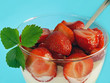 Erdbeerbecher,Erdbeeren.