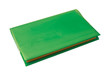 The school book in green cover 
