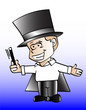 Illustration: magician magician