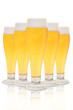 glasses of beer
