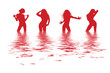 women dancing