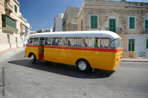 Typischer Bus auf Malta Typischer Bus auf Malta