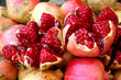 Open Pomegranates at the Sucre Market, Bolivia