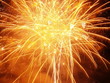 Orange Burst Firework